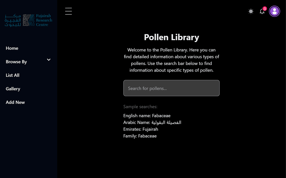 About Pollen Library