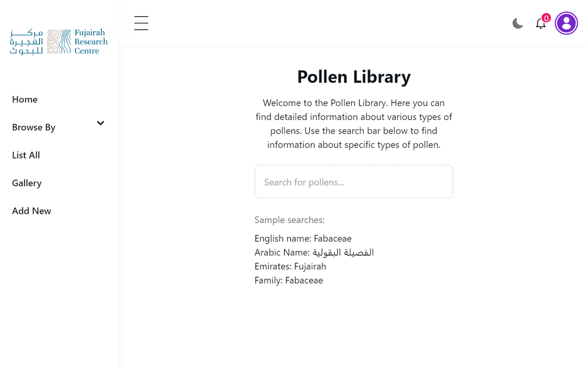 About Pollen Library